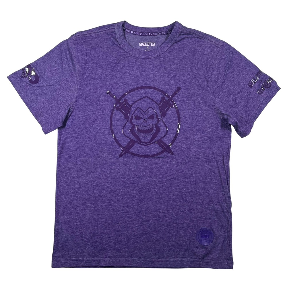 Thrilljoy Skeletor T-Shirt Mens Medium (Fits Small) Purple Limited Edition MOTU